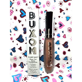 Buxom Plump Shot Sheer Tint Collagen Infused Lip Serum Get Naked  .14 oz
