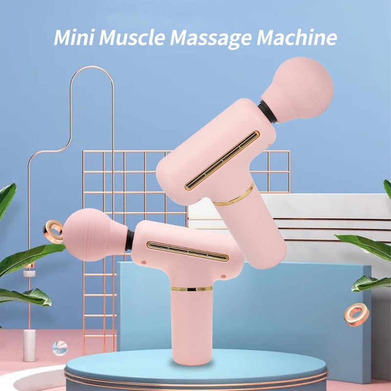 Mini Muscle Percussion Massager Deep Relaxation Portable Handheld 4 Speed