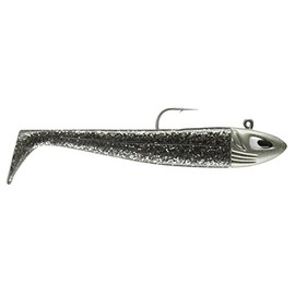 Cormoran Seacor Sea Shad Black/Silver Glitter 15 cm 80 g Sea Shad Sea Shad Sea Shad Bait Fishing Bait Norway Bait Cod Bait Sea Bait