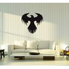 DesignToRefine Wall Decal Bird Symbol Figure Animal Eagle Silhouette Vinyl