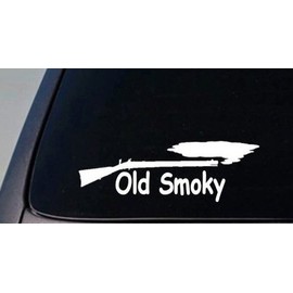 EZ-STIK Old Smoky 6" Sticker Deer Hunting Powder Horn Black Powder Muzzleloader 2aC658