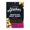 Teriyaki Beef Jerky by Country Archer, 100% Grass-Fed, Gluten Free,