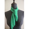 Solid Color Chiffon Square Head Scarf Blend Neckerchief (Green)