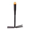 Mivos Double Hoe for the Garden with Triangle Steel –