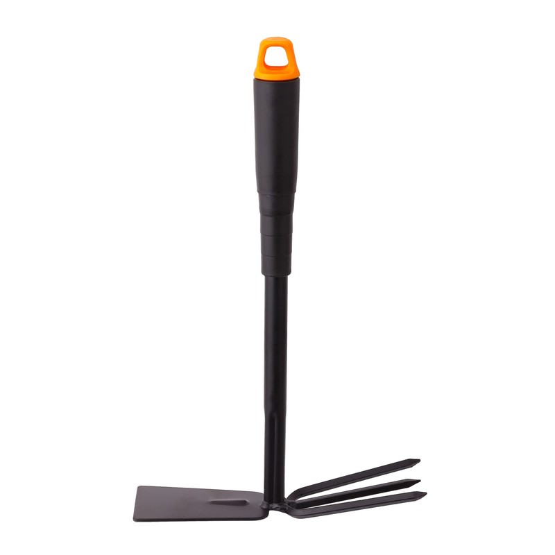Mivos Double Hoe for the Garden with Triangle Steel –