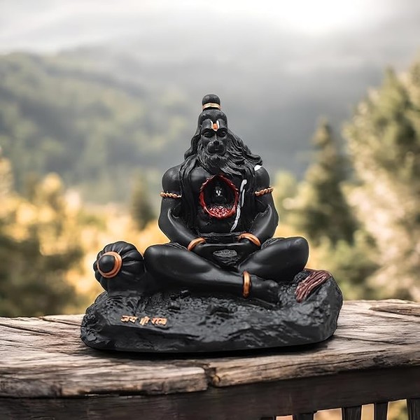 Premium Hanuman Idol for Car Dashboard | Ram in Heart