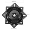 MANCHAP 4 PCS 7 Inch Bar Stool Swivel Plate Replacement,