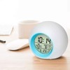 Digitaler LED Wake up Wecker Kinder Erwachsene, 7 Farben ändern