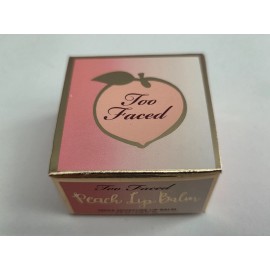 Too Faced New In Box Too Faced Peach Lip Balm Full size 5 ml/0.16 oz~Limited Edition Rare