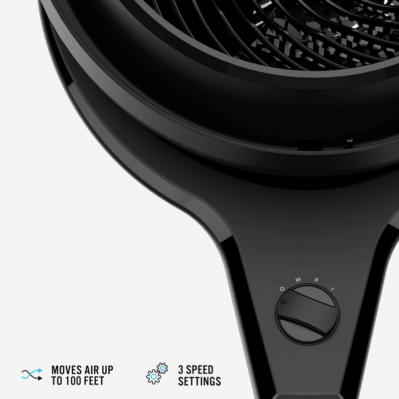 Vornado 602 Whole Room Air Circulator Pedestal Fan with 3