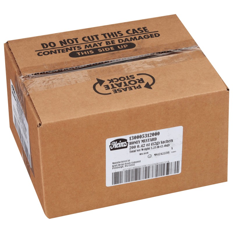 Heinz Honey Mustard Dressing Single Serve Packet (0.4 oz Packets,