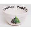 Rainbow Decors Xmas Tree Christmas Pudding Ceramic Decorated Baking Bowl