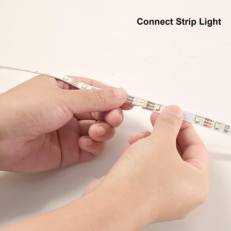 WOBANE LED Extension Light bar, 6 * 50cm, 3Pin 8mm