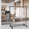 Simple Houseware Supreme Commercial Grade Clothing Garment Rack, Black