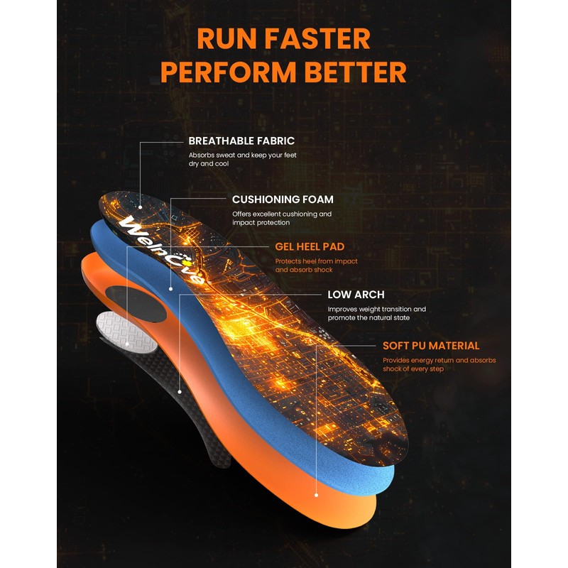 Semelles Orthopédiques Fasciite Plantaire-XS Shoes