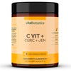 Vital Botanics Vitamina C, Naranja, Cúrcuma y Jengibre
