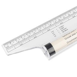 MyLifeUNIT - Regla de dibujo paralela multiusos, 30.5 cm, Plástico, Blanco
