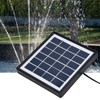 1.5W miniature Brush Less Aquarium Fountain Pond Solar Submersible Water