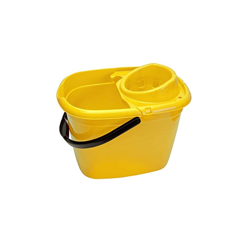 Abbey Plastic Mop Bucket with Wringer 12 Litre – Floor