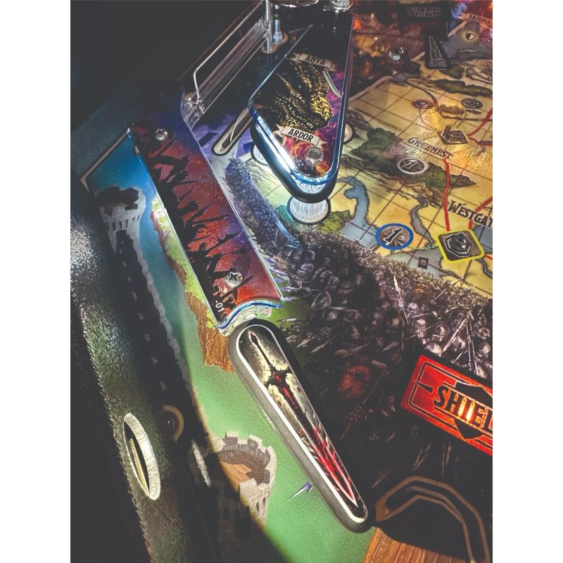Stern Pinball Flipper Bat Topper MODs for Dungeons and Dragons