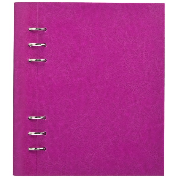 Filofax A5 Clipbook Refillable Notebook - Fuchsia
