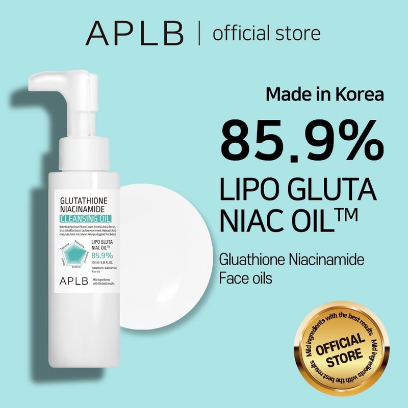 APLB, Aceite de limpieza con glutatión y niacinamida, 105 ml