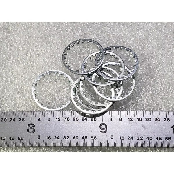 Generic INTERNAL TOOTH LOCK WASHERS 1/2 HOLE STEEL ZINC -