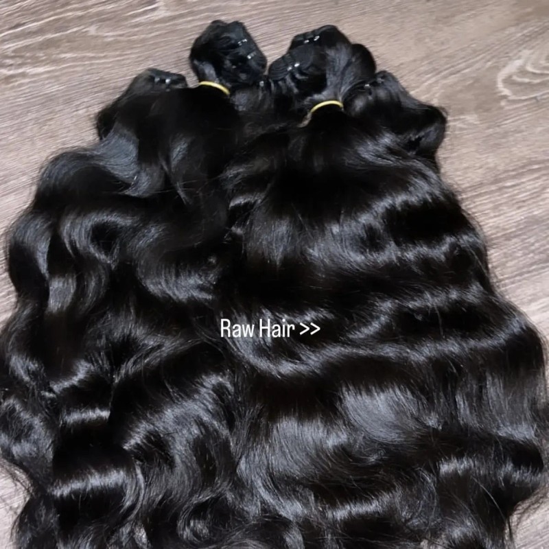 HD Lace Closure With Straight Burmese Curly Bundle Vietnamese Raw