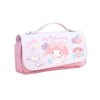 My Melody Cinnamoroll, Chromi, Pencil Case, Large Capacity, PU Leather,