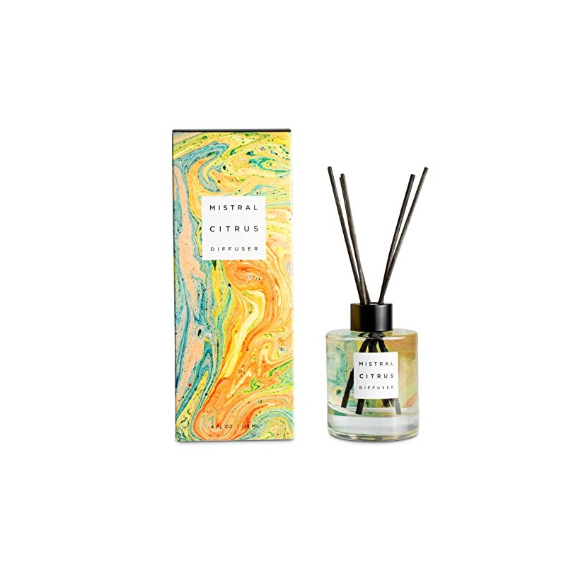 Mistral Marbles Home Fragrance Diffuser, Citrus