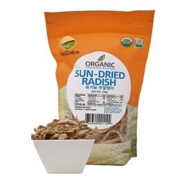 McCabe Organic Sun-Dried Radish - Daikon Radish | Rich with Fiber & Minerals | USDA and CCOF Certified | Product of USA | 100g