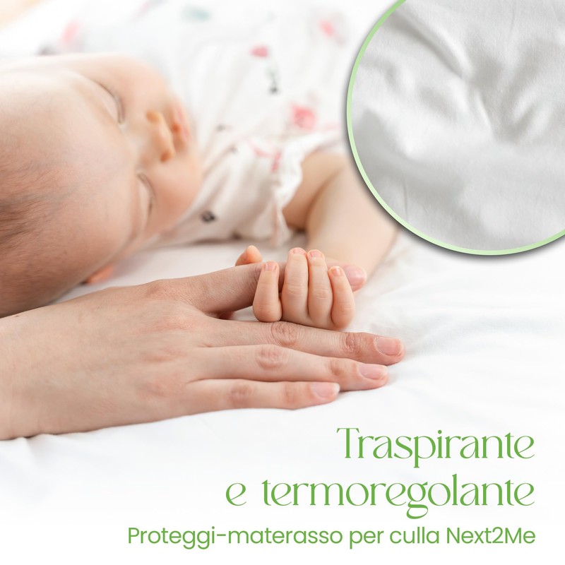 Coprimaterasso Next To Me 51x85 Cm – 100% Bambù Super