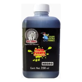 Tinta El Oso Fuerte 250ml, Negro