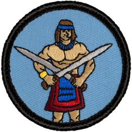 Fun Boy Scout Patches - Strippling Warrior Patrol! (#471)