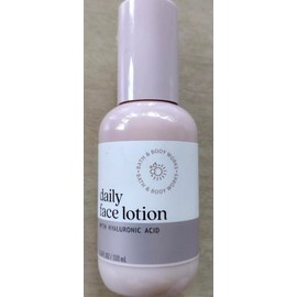 Daily Face lotion with hyaluronic acid Bath Body moisturizer