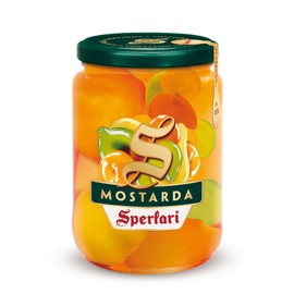 SPERLARI CANDIED FRUIT IN SYRUP 19.7oz.(560g)