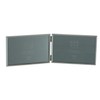 Sixtrees Cambridge 2-400-64HD Silver Plated Folding Photo Frame for two