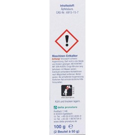 Dr. Beckmann Machine Descaler 100 g | Cleans and Protects Your Machines