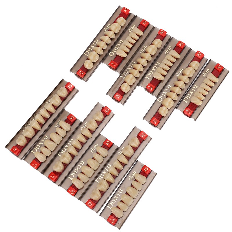 Dental Synthetic Resin False Teeth Dental Material Teeth Denture Dentist