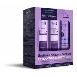 Cadiveú Brazilian Hair Treatment Cadiveu Plastica Dos Fios Kit Home Care 3 Steps US ship