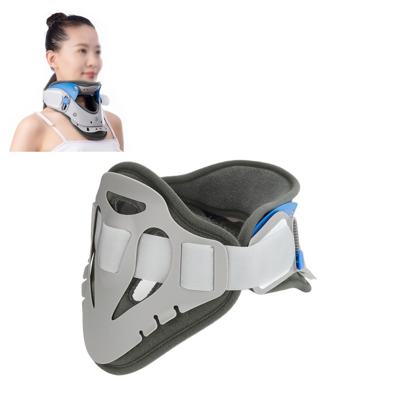 Cervical Collar Adjustable Pain Reduction Stretching Decompression Corrective Posture Fitted