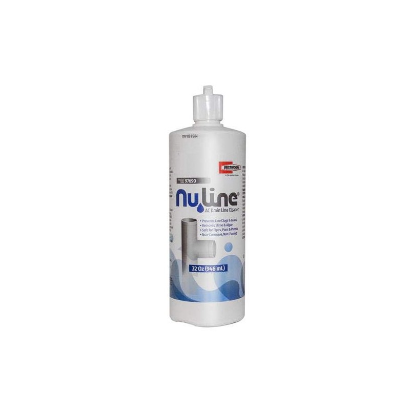(Sold Each) NuLine HVAC Condensate Drain Nu-Line Cleaner, 32 Ounce