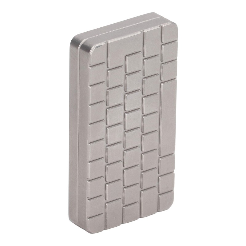 Magnetic Push Slider Computer Keyboard Printing Metal Fingertip Push Card