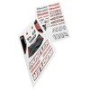 Traxxas Rustler Decal Sheet