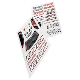 Traxxas Rustler Decal Sheet