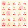 Hamamonyo Washed Semi-Wash (Towel Handkerchief), Round Cherry