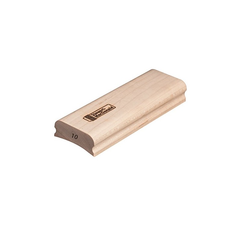 StewMac 8"-Long Wooden Radius Sanding Block, 10" Radius