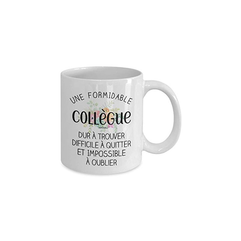 MIPOMALL Une Formidable collegue, Cadeau preferee collegues, Tasse Travail, cadeaux