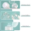 2 Stück 200ml Dispenser Pumpflasche, Nagellackentferner Pumpspender, Pumpspender RunterdrüCken für