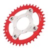 104BCD Electric Bike Chainring and Adapter 38T Aluminum Alloy CNC